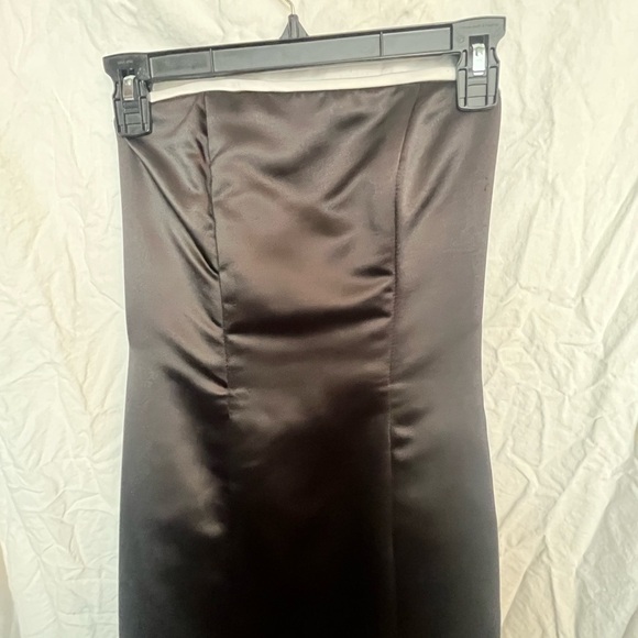 Jessica McClintock for gunne sax  bow tie back black and white dress size 3/4 - Picture 3 of 7